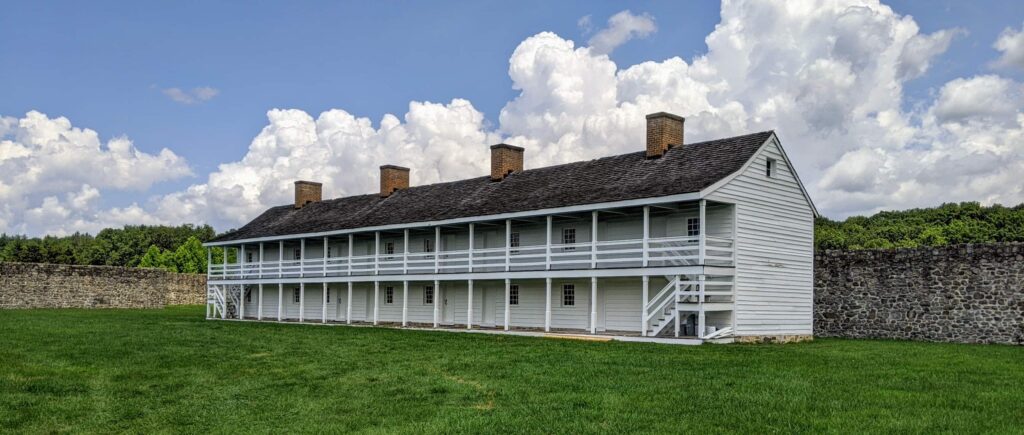 Fort Frederick began as a British outpost during the French and Indian War.
